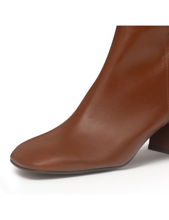 All-New Jasper Wide Fit Boots - Brown Leather Hot New Item