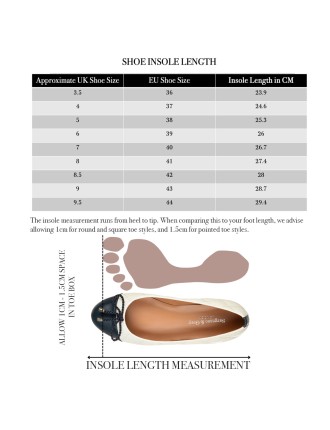 All-New Alice Wide Fit Ballet Flats - Beige & Black Leather Available for Immediate Shipping